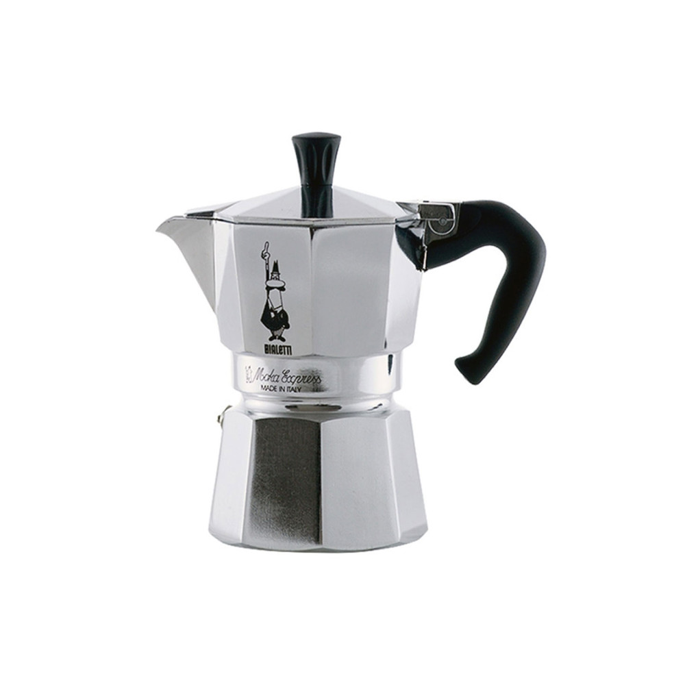Cafetière Moka Express Cyrank - Machine à Espresso Pour Cuisinière, En Aluminium, Taille M Ou L - Café Italien à La Maison