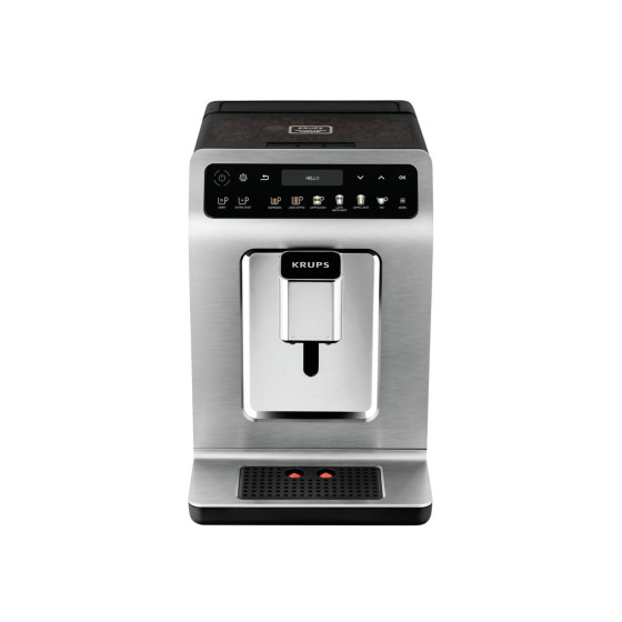 Krups Evidence EA894T Bean To Cup Coffee Machine - Black&Silver