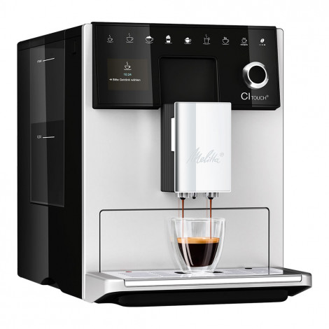 Ekspres ciśnieniowy Melitta Caffeo CI Touch F630-101 – srebrno-czarny