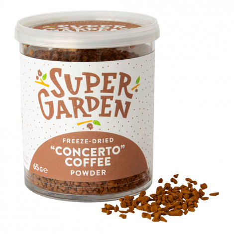 Liofilizēta šķīstošā kafija Supergarden Concerto, 65 g