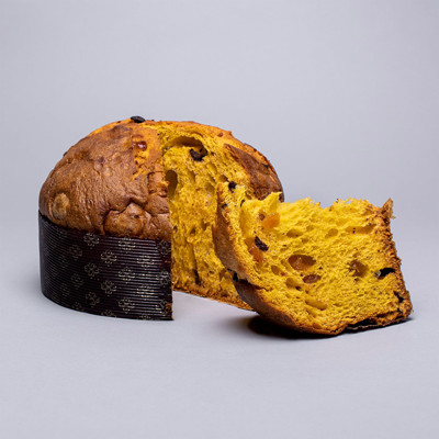 Tradicionālā itāļu Ziemassvētku kūka OLIVIERI 1882 Peach Amaretto and Dark Chocolate Panettone, 750 g