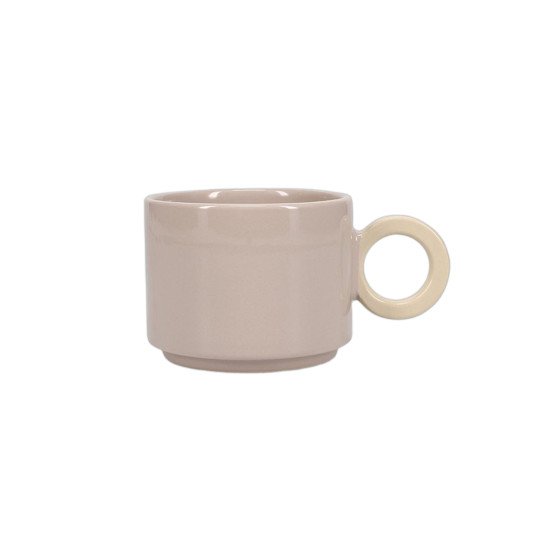 ONA Lou Grey/Beige Tasse, 280 ml