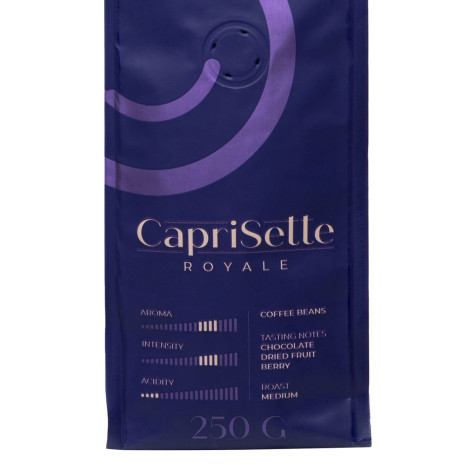 Grains de café Caprisette Royale, 250 g