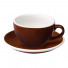 Cappuccino cup with a saucer Loveramics Egg Brown, 250 ml