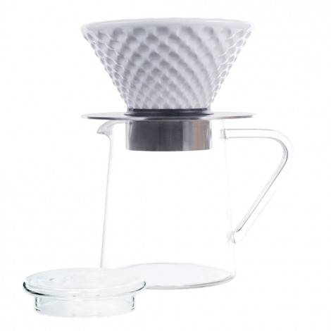 Loveramics Brewers Coffee Glass Server with Lid