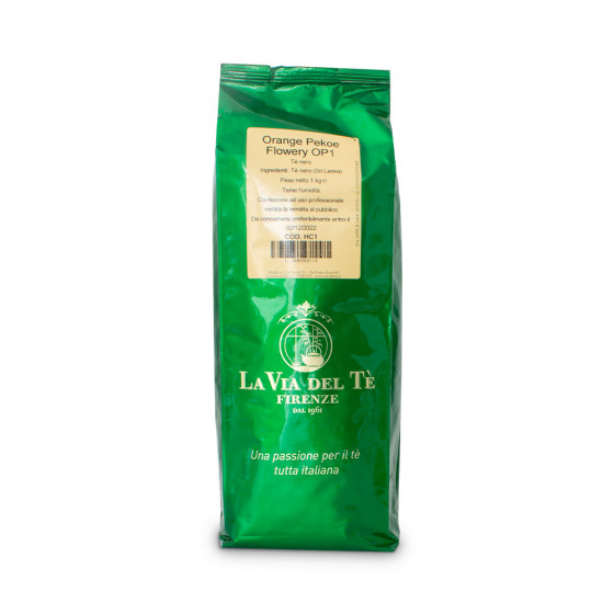Juodoji arbata La Via del Te „Ceylon OP1“, 1 kg Juodoji arbata La Via del Te „Ceylon OP1“, 1 kg