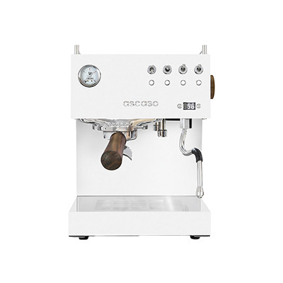 Ascaso Steel Duo PID V2 White&Wood – Espressomaskin, professionell för hem