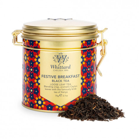 Herbata czarna Whittard of Chelsea Festive Breakfast, 75 g