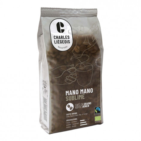 Coffee beans Charles Liégeois Mano Mano Sublime, 500 g