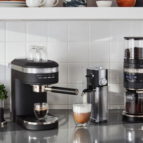 KitchenAid Artisan 5KES6503EBK espresso kavos aparatas – juodas