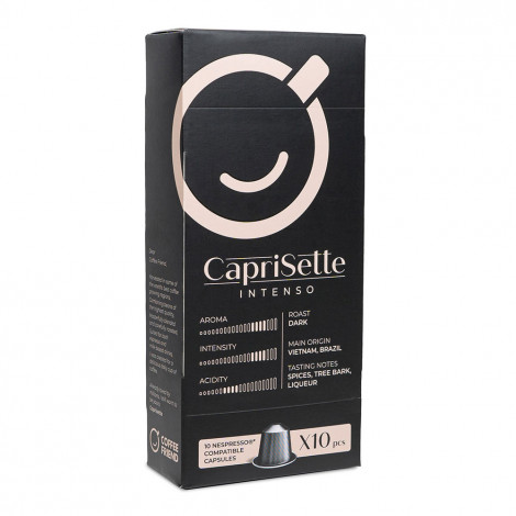 Coffee capsules for Nespresso® machines Caprisette Intenso, 10 pcs.