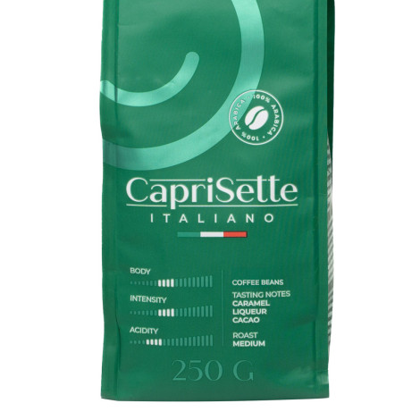 Kafijas pupiņas Caprisette Italiano, 250 g