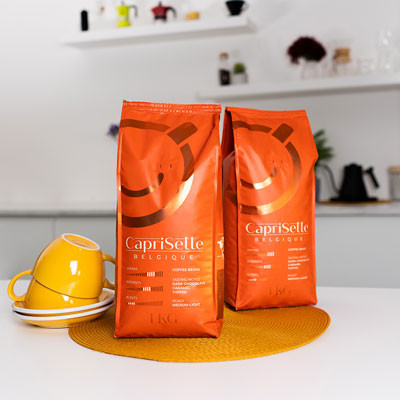 Kaffebönor Caprisette ”Belgique”, 1 kg