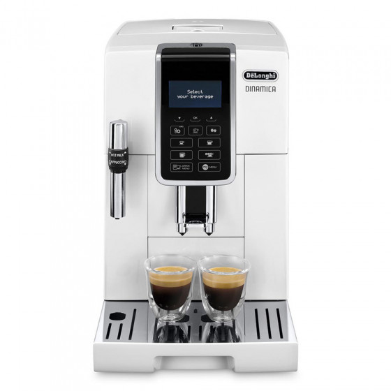 Image of DELONGHI Dinamica ECAM 350.35.W Bean to Cup Coffee Machine - White, White