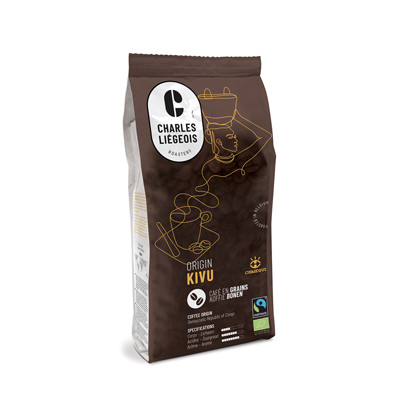 Ekologiškos kavos pupelės Charles Liégeois Kivu, 250 g