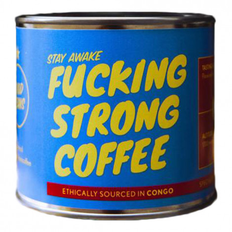 Rūšinės kavos pupelės Fucking Strong Coffee Congo, 250 g