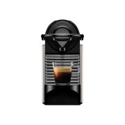 Nespresso Pixie Titan Maschine mit Kapseln von DeLonghi – Schwarz