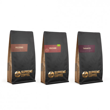 Kaffeebohnen-Set SUPREMO 3er Set, 3 x 250 g