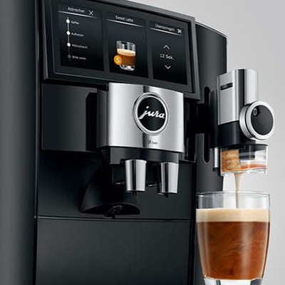 JURA J8 twin Diamond Black (EA) täisautomaatne kohvimasin – must