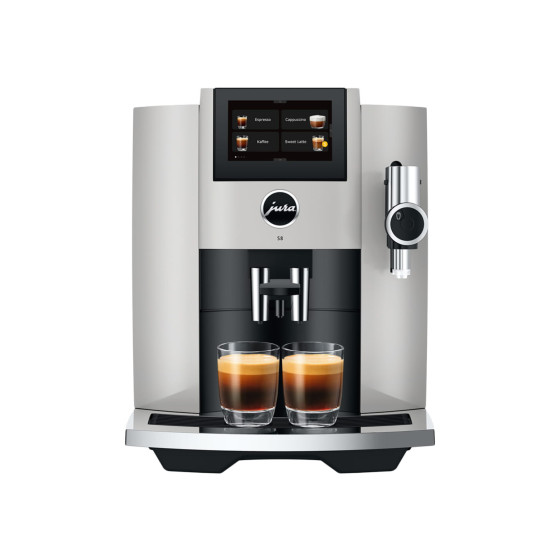 JURA S8 Platin (EB) Kaffeevollautomat - Platin