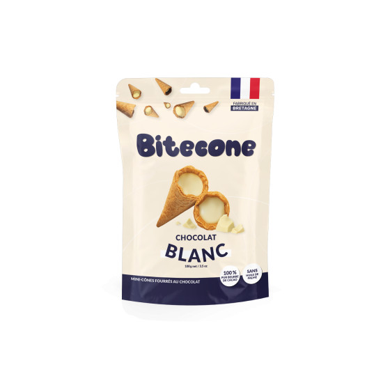 Bitecone minikartiot valkosuklaatäytteellä, 100 g