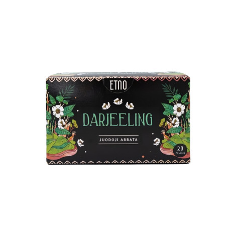 Melnā tēja ETNO Darjeeling, 20 gab.