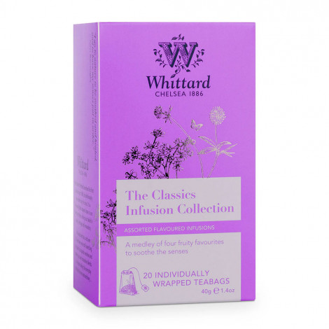 Fruit- en kruideninfusie Whittard of Chelsea “The Classics Infusion Collection”, 20 st.