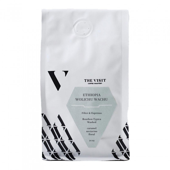 Kaffeebohnen The Visit Coffee „Ethiopia Guji Wolichu Wachu - Grade 1“, 1 kg