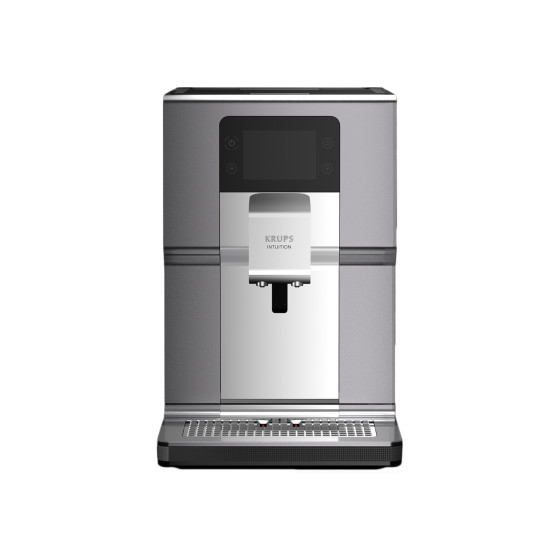 Krups Intuition Preference+ EA875E10 Helautomatisk kaffemaskin - Silver/Svart
