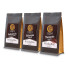 Gemahlener Kaffee Set Coroma Kaffeemanufaktur Sumatra Toba, Sidamo & Peaberry, 3 x 100 g