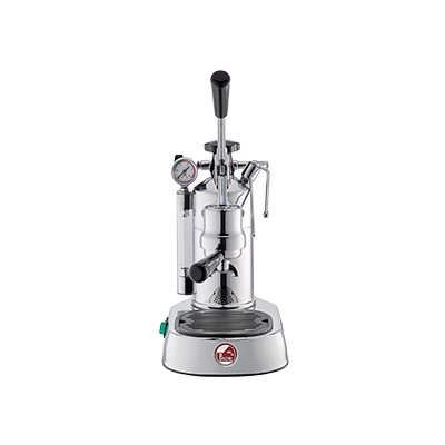 La Pavoni Professional Lusso Espressomaschine mit Hebel – Edelstahl