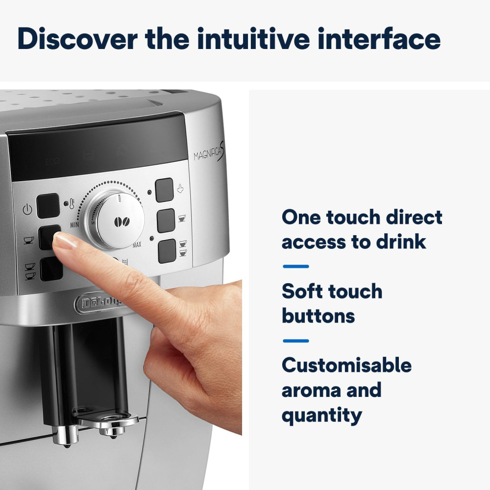 DeLonghi Magnifica S ECAM 22.110.SB Bean to Cup - Silver