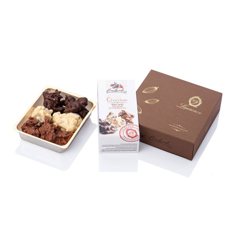 Chocolate candies with almonds and cranberries Laurence Golden Choco Bites, 140 g