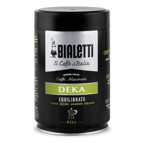 Ground coffee Bialetti Deka Moka, 250 g