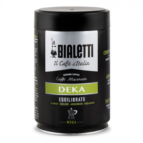 Gemahlener Kaffee Bialetti Deka Moka, 250 g