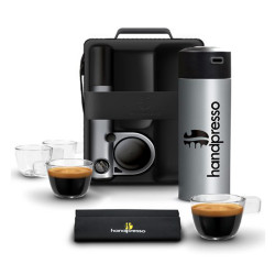 Coffee machine Handpresso “Pump Silver” set