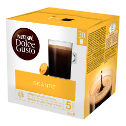 Dolce Gusto® koneisiin sopivat kahvikapselit NESCAFÉ Dolce Gusto “Grande”, 30 kpl.