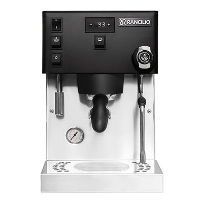 Rancilio Silvia Pro X Black Dual Boiler espressomasin – must/hõbedane