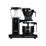 Moccamaster KBG Select Black Filterkaffeemaschine mit Glaskanne – Schwarz