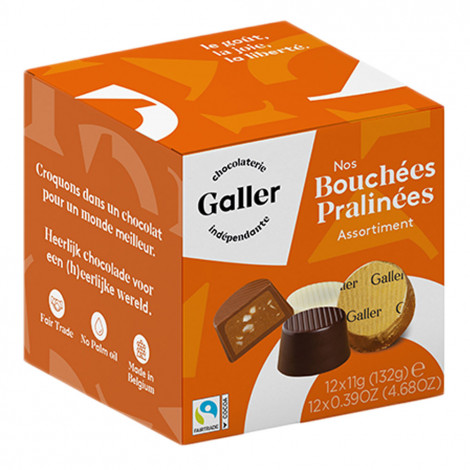 Saldainių rinkinys Galler Pralines Assortment, 12 vnt. (132 g)