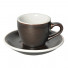 Espressotasse mit Untertasse Loveramics Egg Gunpowder, 80 ml