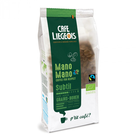 Kavos pupelės Café Liégeois „Mano Mano Subtil“, 250 g Kavos pupelės Café Liégeois „Mano Mano Subtil“, 250 g