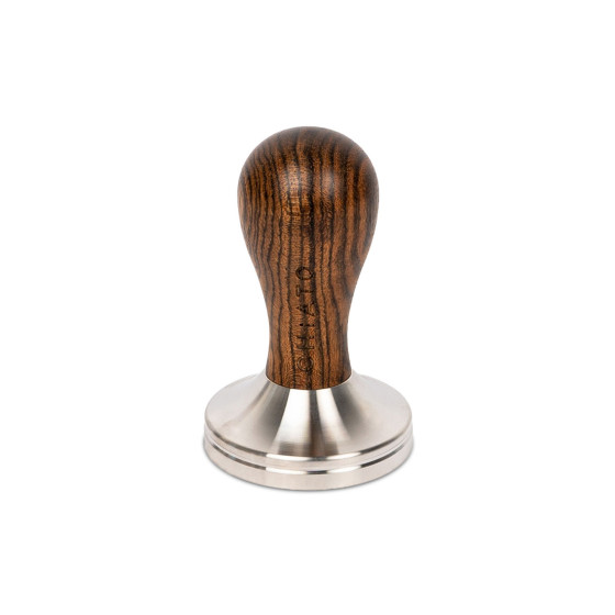 Stainless Steel Tamper With A Wooden Handle CHiATO, 58 Mm