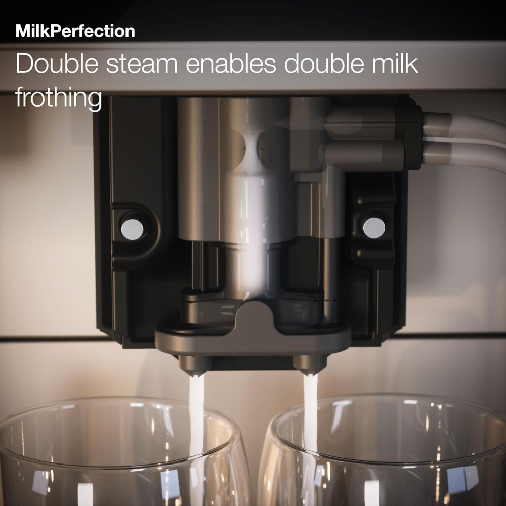 Miele CM 6360 MilkPerfection LOCM kavos aparatas - baltas