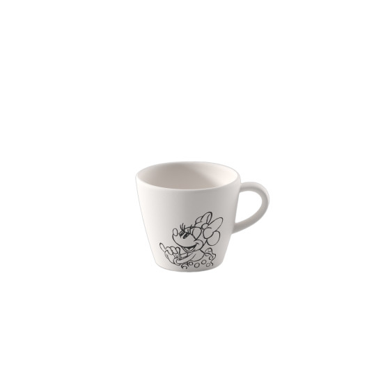 Villeroy & Boch Manufacture Rock Blanc Mickey Mouse filiżanka do espresso, 60 ml