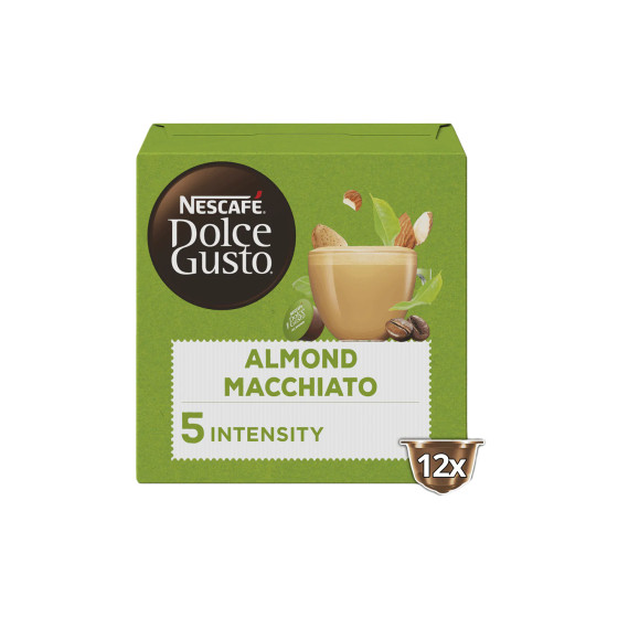 Coffee Capsules NESCAFÉ® Dolce Gusto® Almond Macchiato, 12 Pcs.