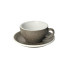 Cappuccino cup with a saucer Loveramics Egg Granite, 200 ml