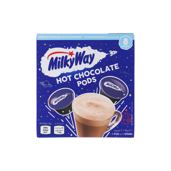 Heiße Schokolade Kapseln kompatibel mit NESCAFÉ® Dolce Gusto® Milky Way, 8 Stk.