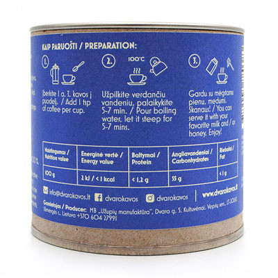 Chicory root coffee Dvaro Kavos, 100 g