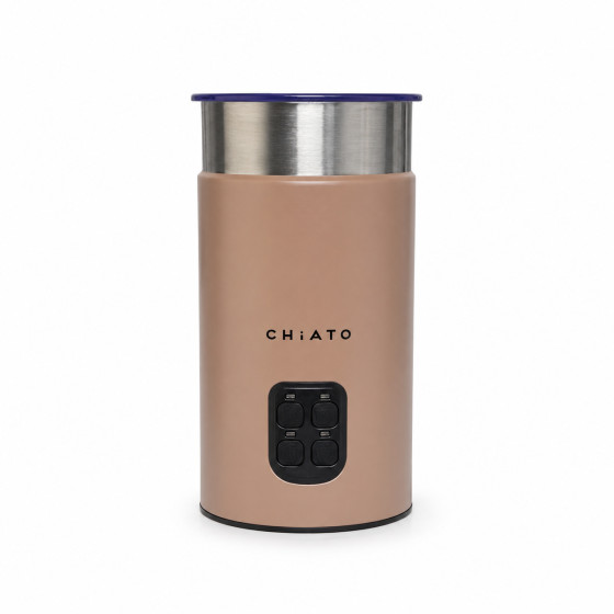 CHiATO milkPLAY automatisk elektrisk mj&ouml;lkskummare &ndash; brun